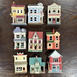 Hallmark Keepsake Ornaments from the "Nostalgic Houses and Shops” collection
